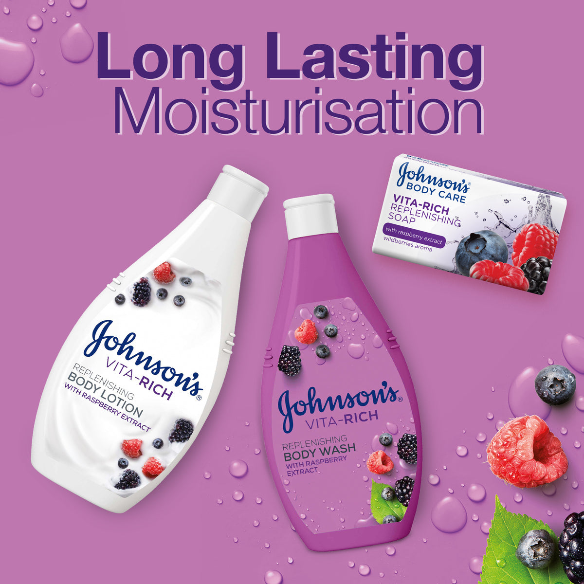 GETIT.QA- Qatar’s Best Online Shopping Website offers JOHNSON'S BODY LOTION VITA-RICH REPLENISHING 400 ML at the lowest price in Qatar. Free Shipping & COD Available!