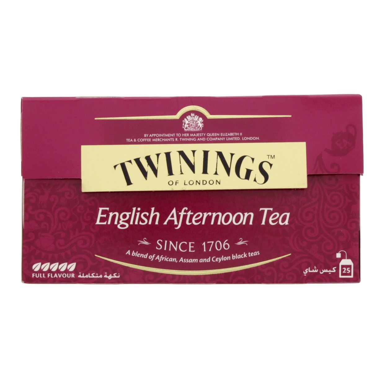 GETIT.QA- Qatar’s Best Online Shopping Website offers TWNG ENG.AFTERNOON TEA BAG 25S at the lowest price in Qatar. Free Shipping & COD Available!