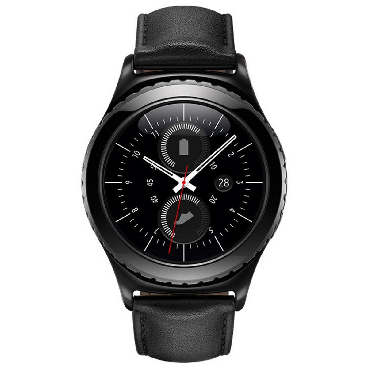 Samsung Galaxy Gear S2 Classic SM-R7320ZKA Black - GETIT.QA