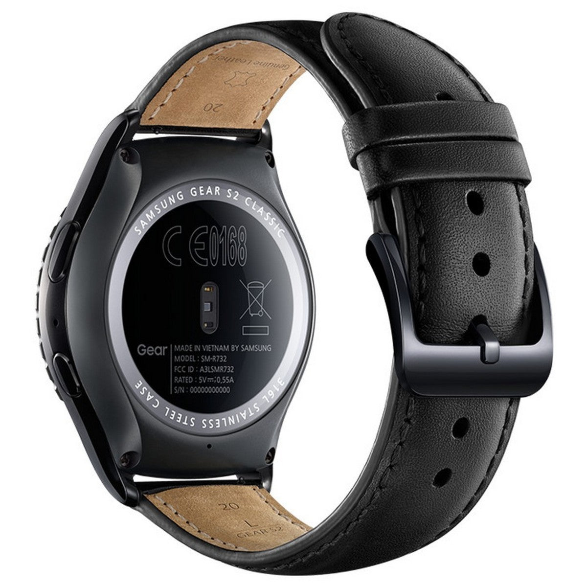 Samsung Galaxy Gear S2 Classic SM-R7320ZKA Black - GETIT.QA