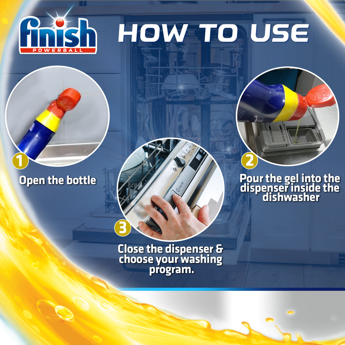 GETIT.QA- Qatar’s Best Online Shopping Website offers FINISH CONCENTRATE GEL DISHWASHER LEMON 650 ML
 at the lowest price in Qatar. Free Shipping & COD Available!