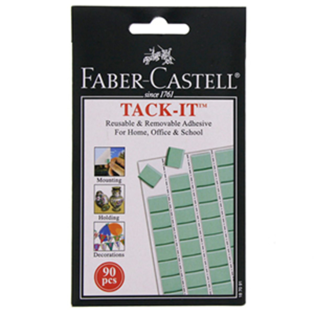 GETIT.QA- Qatar’s Best Online Shopping Website offers FABER-CASTELL TACK-IT REMOVABLE REUSABLE ADHESIVE WALL ART CRAFT 90 STICKERS at the lowest price in Qatar. Free Shipping & COD Available!