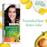 GETIT.QA- Qatar’s Best Online Shopping Website offers GARNIER COLOR NATURALS CRèME NOURISHING PERMANENT HAIR COLOR 2.0 DEEP LUMINOUS BLACK 1 PKT at the lowest price in Qatar. Free Shipping & COD Available!