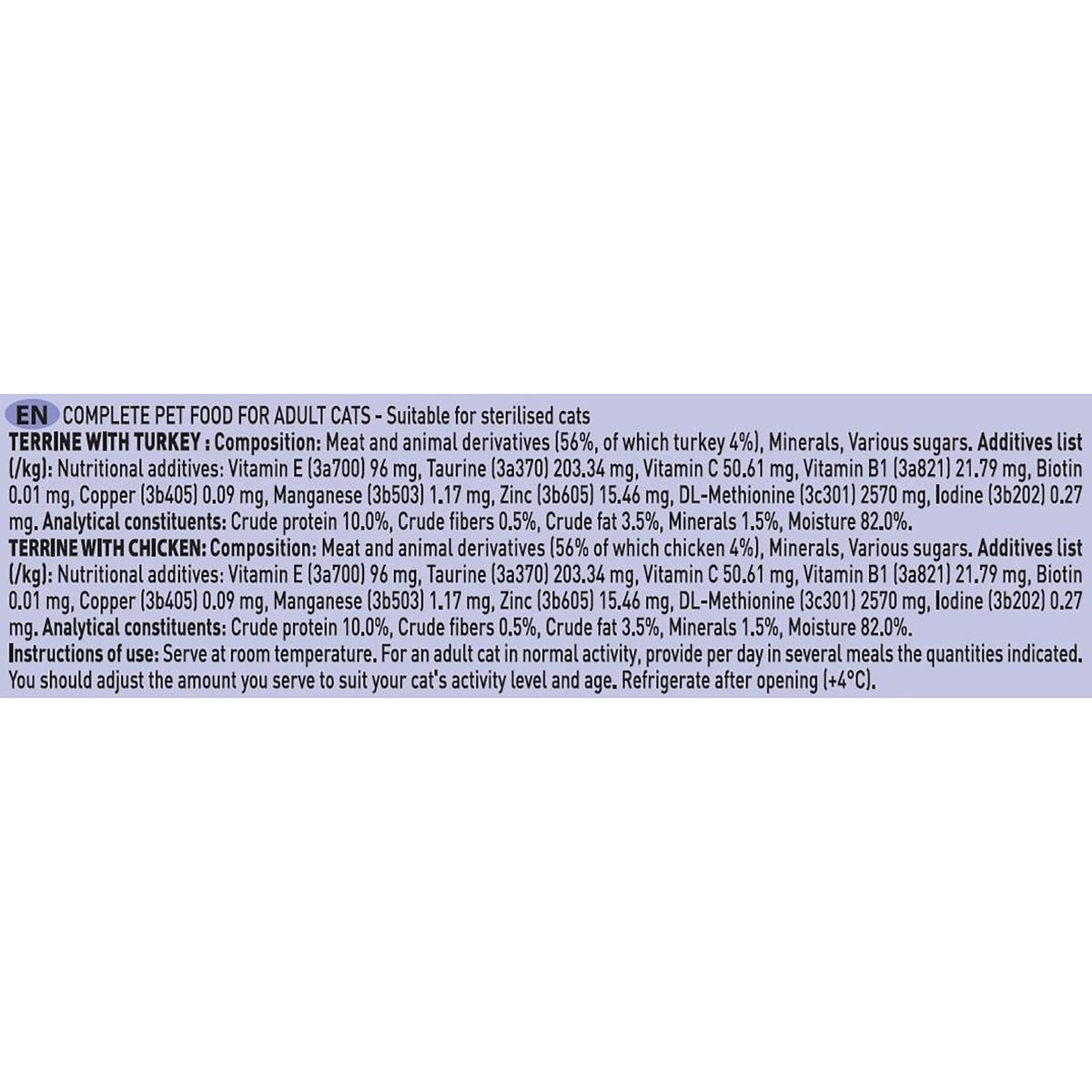 GETIT.QA- Qatar’s Best Online Shopping Website offers PLAISIR ADULT CAT FOOD TURKEY AND CHICKEN PATE 4 X 100 G
 at the lowest price in Qatar. Free Shipping & COD Available!