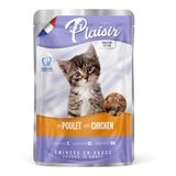 GETIT.QA- Qatar’s Best Online Shopping Website offers PLAISIR CAT FOOD WITH CHICKEN IN GRAVY 100 G
 at the lowest price in Qatar. Free Shipping & COD Available!