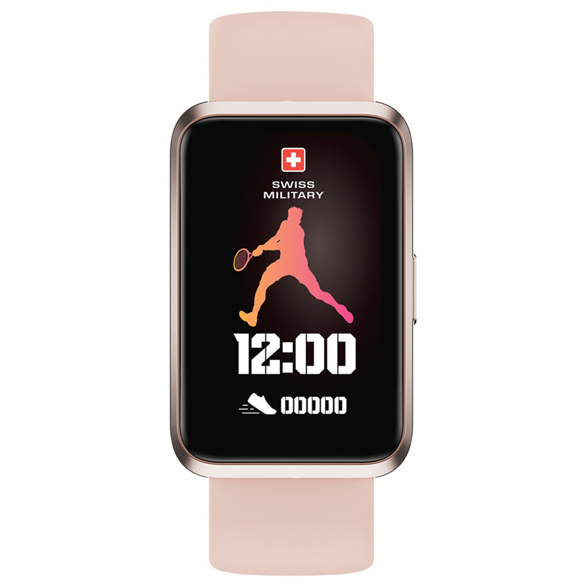 GETIT.QA- Qatar’s Best Online Shopping Website offers SWISS MILITARY RHINE 2 SMART BAND PINK at the lowest price in Qatar. Free Shipping & COD Available!