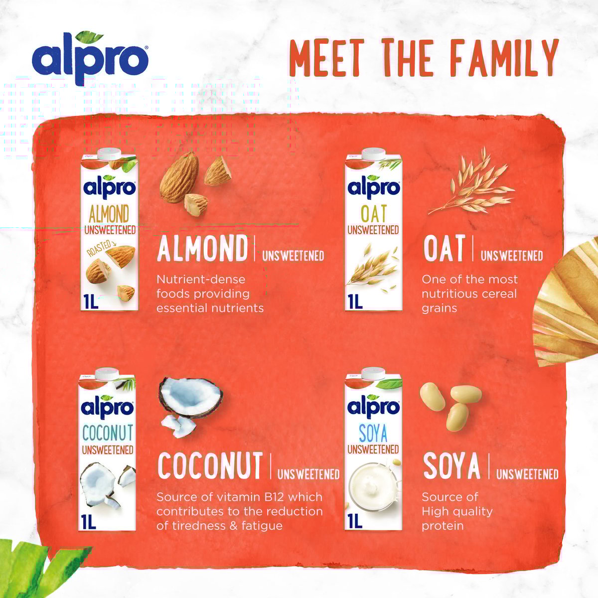 GETIT.QA- Qatar’s Best Online Shopping Website offers ALPRO UNSWEETENED SOYA MILK 1 LITRE
 at the lowest price in Qatar. Free Shipping & COD Available!