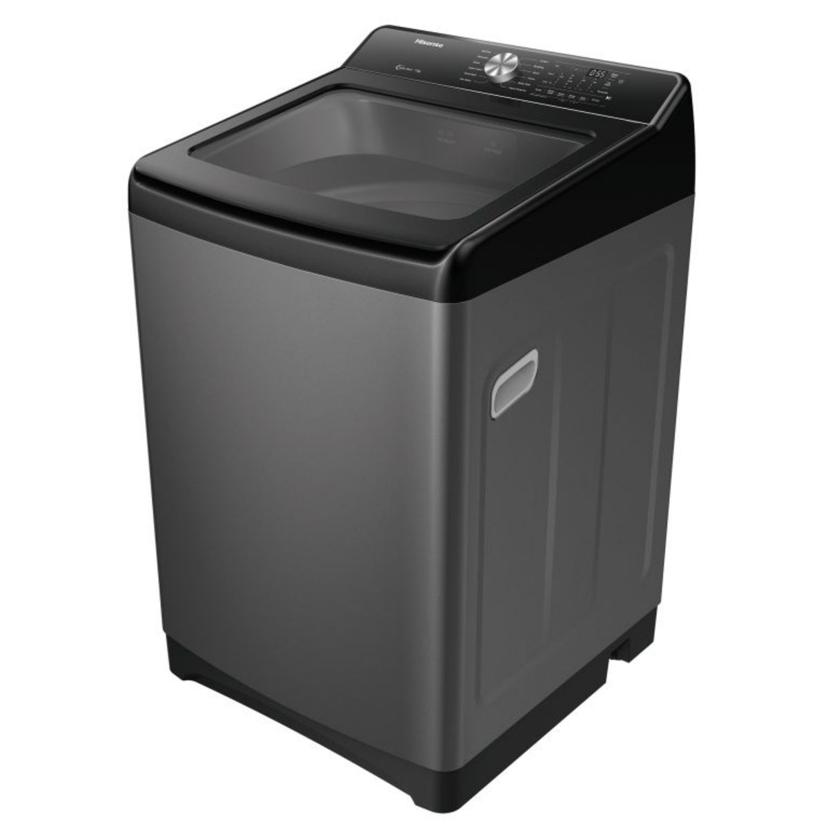GETIT.QA- Qatar’s Best Online Shopping Website offers HISENSE TOP LOAD FULLY AUTOMAIC WASHING MACHINE, 17 KG, 700 RPM, TITANIUM GREY, WT3T1723UT at the lowest price in Qatar. Free Shipping & COD Available!