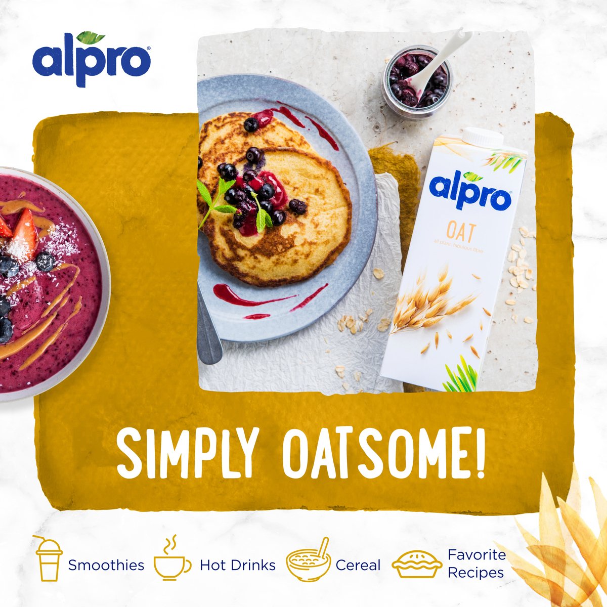 GETIT.QA- Qatar’s Best Online Shopping Website offers ALPRO OAT DRINK 1 LITRE
 at the lowest price in Qatar. Free Shipping & COD Available!