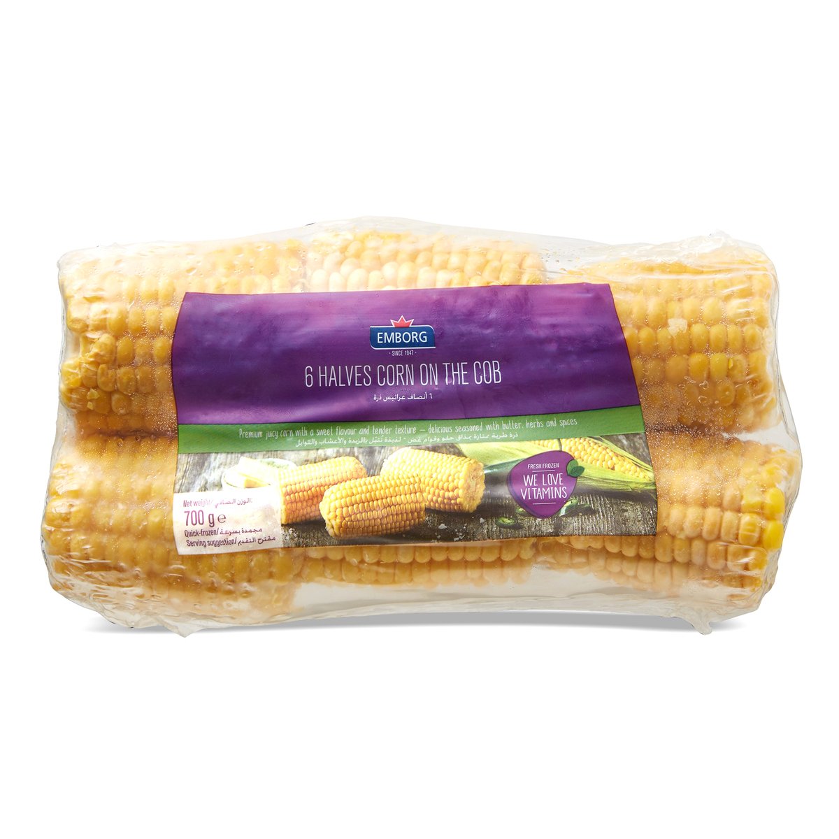 GETIT.QA- Qatar’s Best Online Shopping Website offers EMBORG CORN ON THE COB-6 6'S at the lowest price in Qatar. Free Shipping & COD Available!