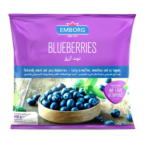 GETIT.QA- Qatar’s Best Online Shopping Website offers EMBORG BLUEBERRIES 400 G at the lowest price in Qatar. Free Shipping & COD Available!