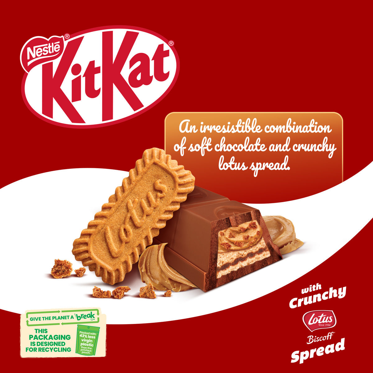 GETIT.QA- Qatar’s Best Online Shopping Website offers KITKAT MINI MOMNT LOTUS 116.2G at the lowest price in Qatar. Free Shipping & COD Available!