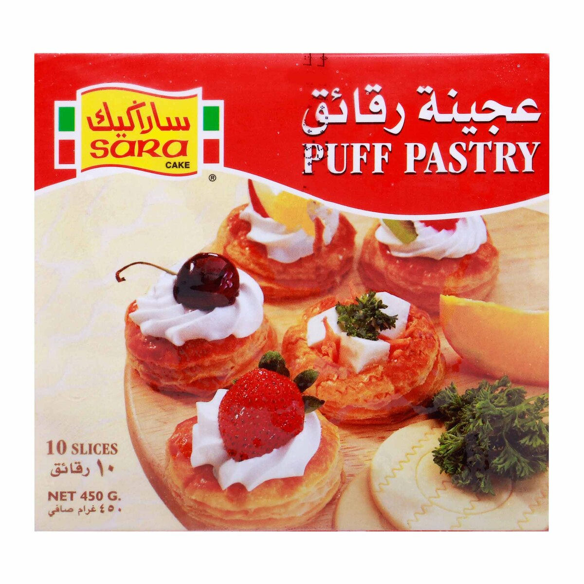 GETIT.QA- Qatar’s Best Online Shopping Website offers SARA PUFF PASTRY SLICE 10PCS 450 G at the lowest price in Qatar. Free Shipping & COD Available!