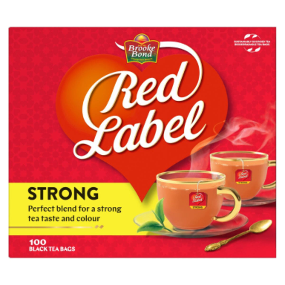 GETIT.QA- Qatar’s Best Online Shopping Website offers BROOKE BOND TEA BAGS 100'S at the lowest price in Qatar. Free Shipping & COD Available!