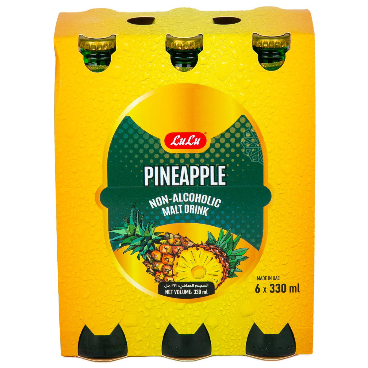 GETIT.QA- Qatar’s Best Online Shopping Website offers LULU PINEAPPLE NON-ALCOHOLIC MALT DRINK 330 ML
 at the lowest price in Qatar. Free Shipping & COD Available!