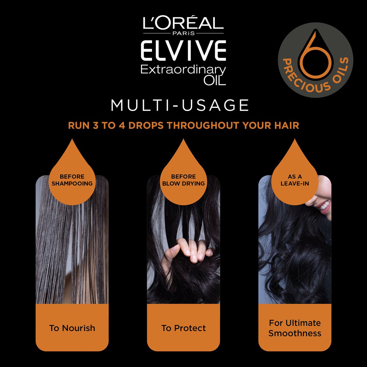 GETIT.QA- Qatar’s Best Online Shopping Website offers L'OREAL ELVIVE EXTRAORDINARY NOURISHING OIL REPLACEMENT 300 ML at the lowest price in Qatar. Free Shipping & COD Available!