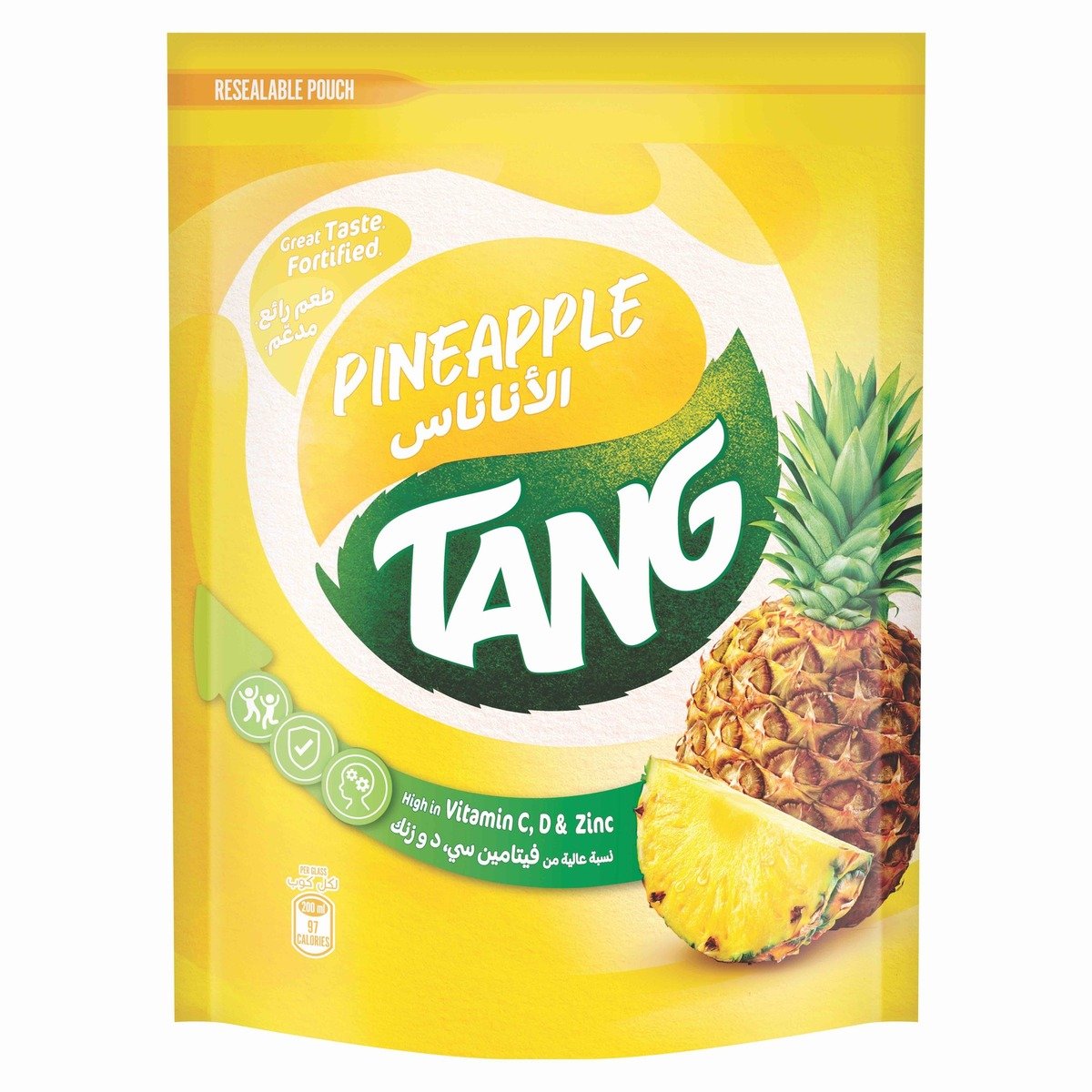 "GETIT.QA- Qatar’s Best Online Shopping Website offers TANG PINEAPPLE FLAVOURED DRINKING POWDER 375 G
 at the lowest price in Qatar. Free Shipping & COD Available!"