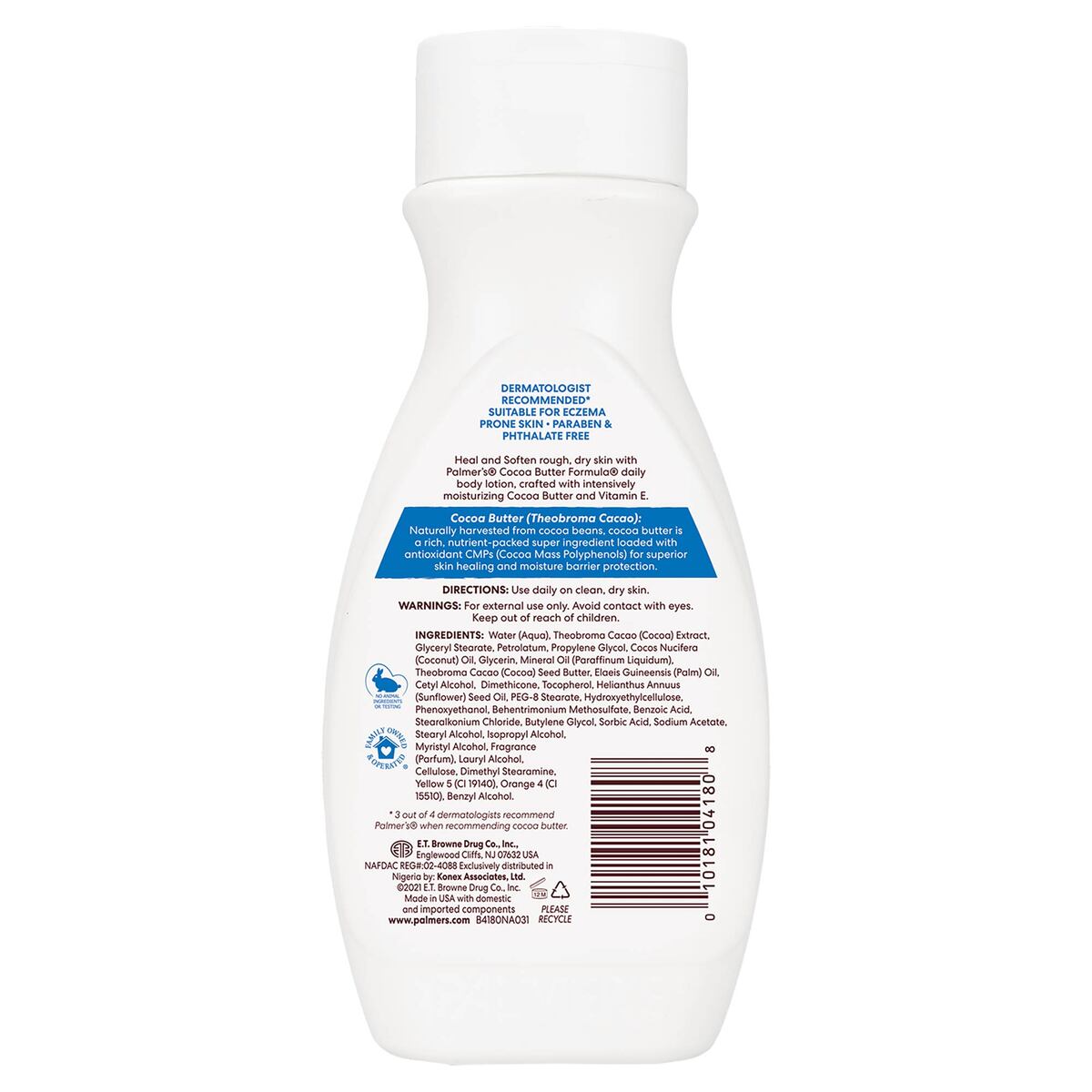 GETIT.QA- Qatar’s Best Online Shopping Website offers PALMER'S COCOA BUTTER BODY LOTION 250 ML at the lowest price in Qatar. Free Shipping & COD Available!