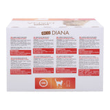 GETIT.QA- Qatar’s Best Online Shopping Website offers ECO DIANA CAT FOOD CHUNKS WITH BEEF IN GRAVY 12 X 100 G
 at the lowest price in Qatar. Free Shipping & COD Available!
