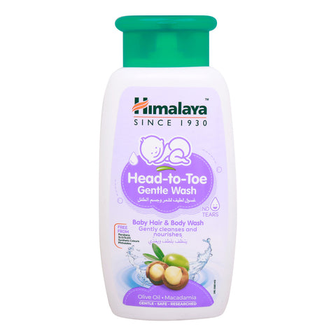 GETIT.QA- Qatar’s Best Online Shopping Website offers HIMALAYA HEAD TO TOE GENTLE BABY HAIR AND BODY WASH-- MACADAMIA-- 200 ML at the lowest price in Qatar. Free Shipping & COD Available!
