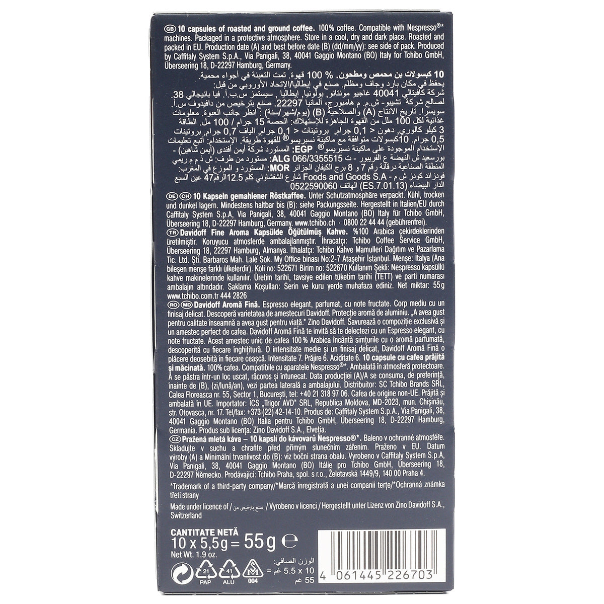 GETIT.QA- Qatar’s Best Online Shopping Website offers DVDF FINEAROMA ELEG&FRG10S 55G at the lowest price in Qatar. Free Shipping & COD Available!