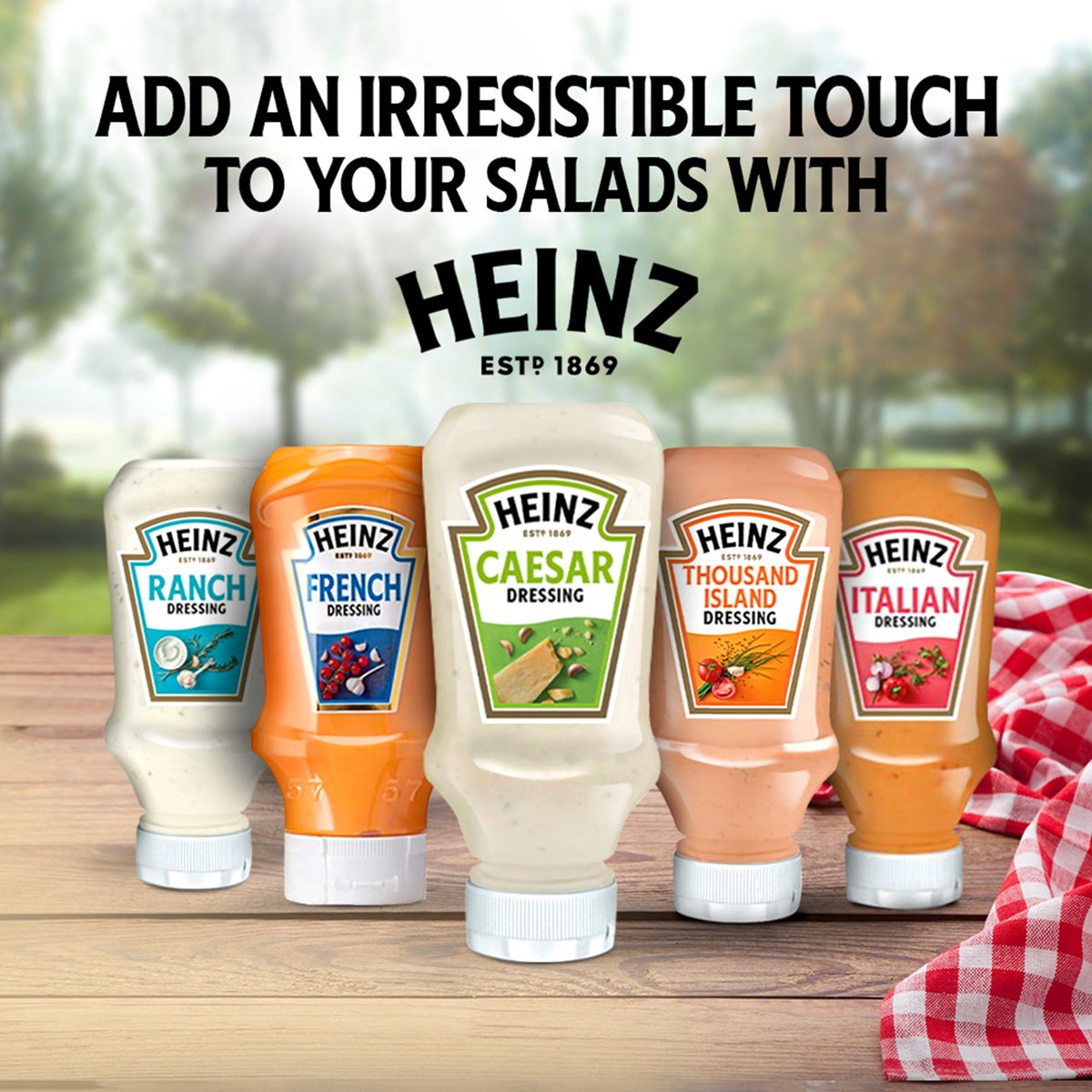 GETIT.QA- Qatar’s Best Online Shopping Website offers HEINZ CEASAR DRESSING 400ML PO at the lowest price in Qatar. Free Shipping & COD Available!