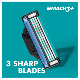 GETIT.QA- Qatar’s Best Online Shopping Website offers GILLETTE MACH3+ MEN'S RAZOR 1 HANDLE + 2 BLADES at the lowest price in Qatar. Free Shipping & COD Available!