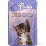 GETIT.QA- Qatar’s Best Online Shopping Website offers PLAISIR KITTEN CAT FOOD CHICKEN CHUNKS IN GRAVY 4 X 100 G
 at the lowest price in Qatar. Free Shipping & COD Available!