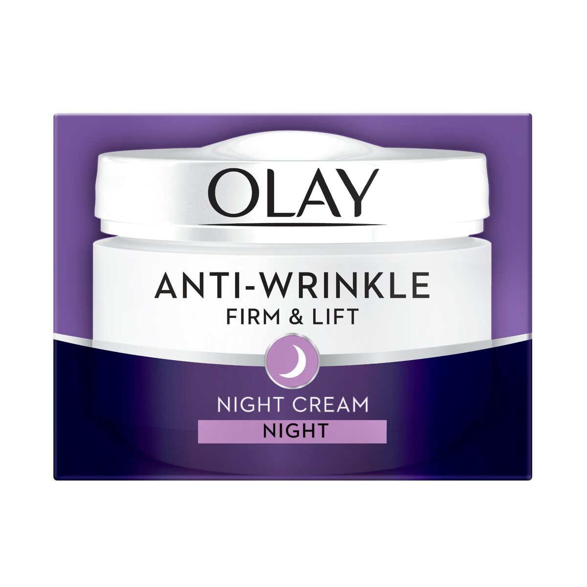 GETIT.QA- Qatar’s Best Online Shopping Website offers OLAY ANTI-WRINKLE FIRM & LIFT NIGHT CREAM 50 ML at the lowest price in Qatar. Free Shipping & COD Available!