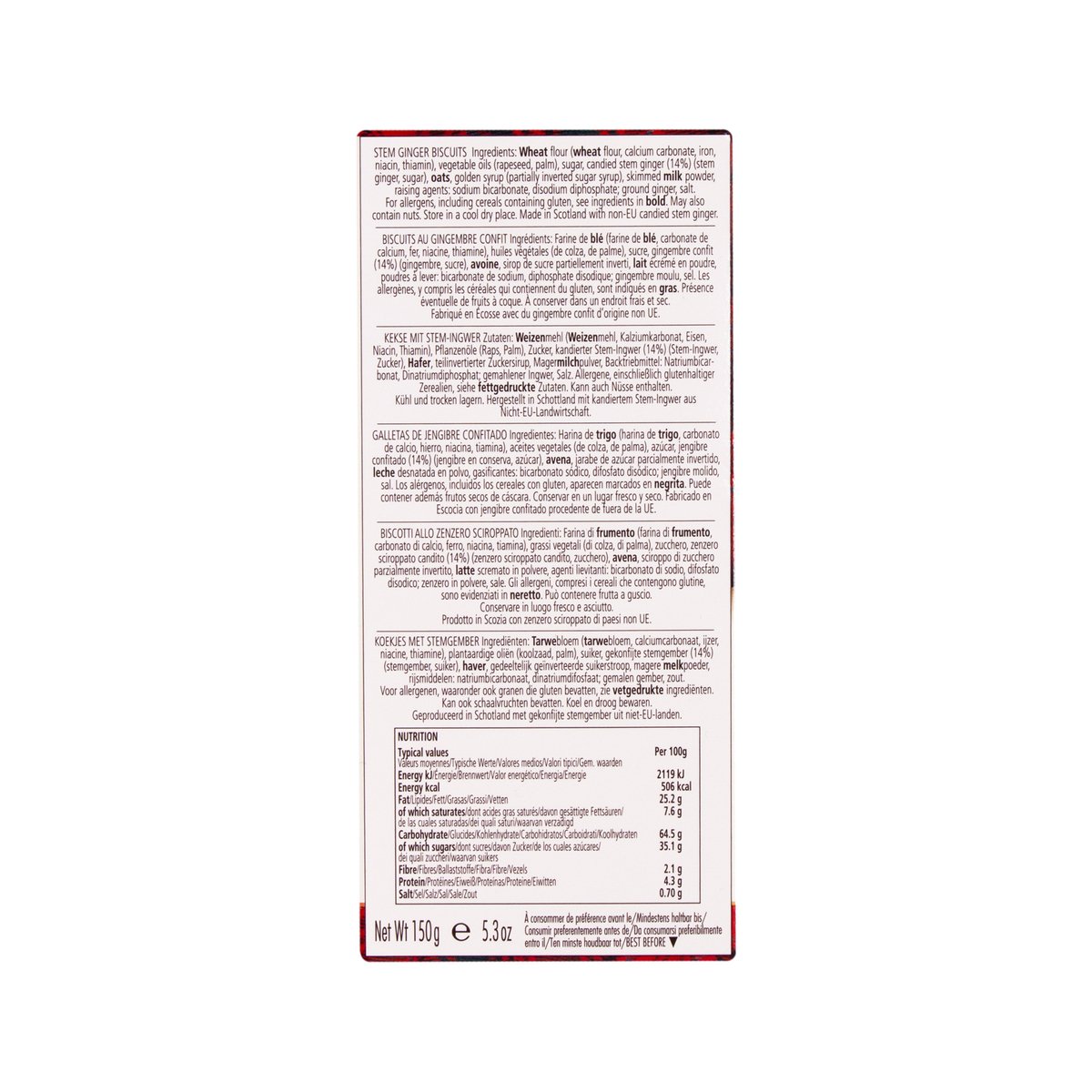 GETIT.QA- Qatar’s Best Online Shopping Website offers WLKRS CKIE.STEM GINGER 150GM at the lowest price in Qatar. Free Shipping & COD Available!