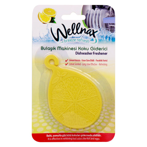 GETIT.QA- Qatar’s Best Online Shopping Website offers WELLNAX LEMON DISHWASHER FRESHENER 17 G
 at the lowest price in Qatar. Free Shipping & COD Available!