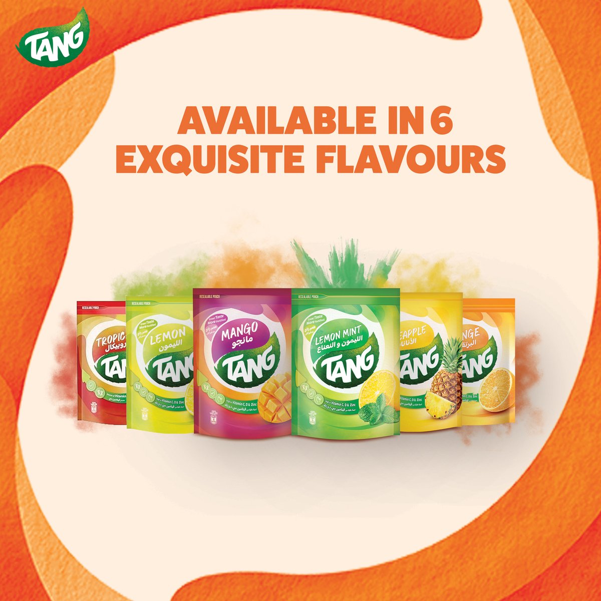 GETIT.QA- Qatar’s Best Online Shopping Website offers TANG TROPICAL POUCH 375G at the lowest price in Qatar. Free Shipping & COD Available!