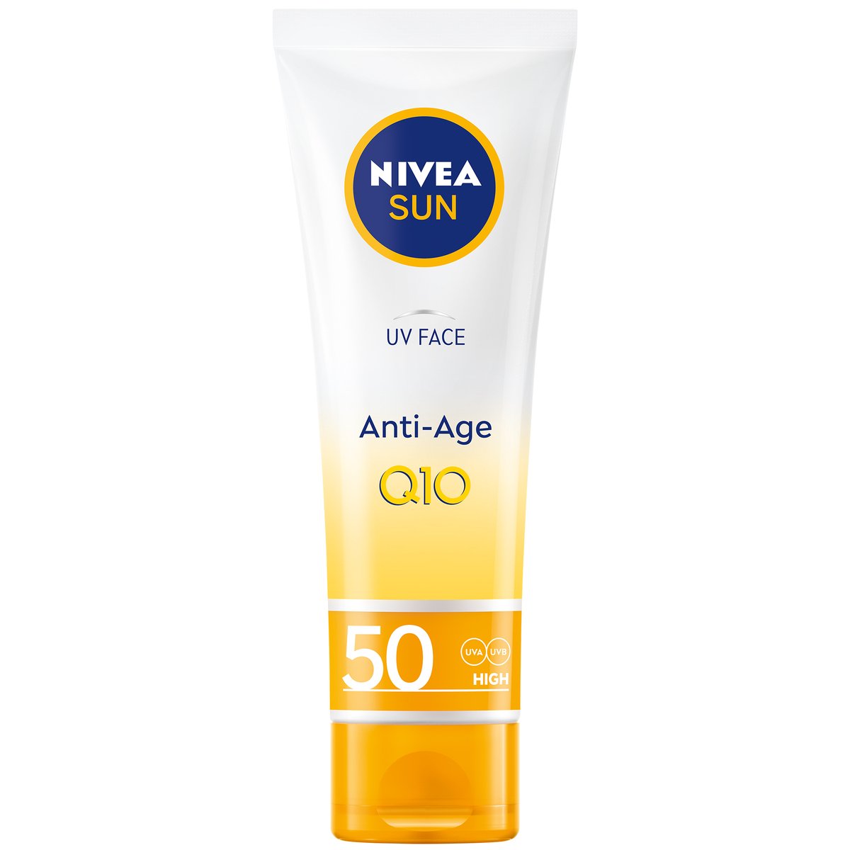 GETIT.QA- Qatar’s Best Online Shopping Website offers NIVEA SUN FACE CREAM UV ANTI-AGE SUNSCREEN SPF50 TUBE 50 ML at the lowest price in Qatar. Free Shipping & COD Available!