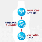 GETIT.QA- Qatar’s Best Online Shopping Website offers PARODONTAX ACTIVE GUM HEALTH EXTRA FRESH DAILY MOUTHWASH 300 ML at the lowest price in Qatar. Free Shipping & COD Available!