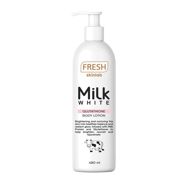 fresh skinlab milk white glutathione lotion GETIT.QA | FRESH MILK WHITE GLUTATHIONE BODY LOTION 480 ML