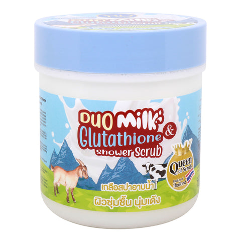 GETIT.QA- Qatar’s Best Online Shopping Website offers R&D CARE DUO MILK & GLUTATHIONE SHOWER SCRUB 700 G at the lowest price in Qatar. Free Shipping & COD Available!