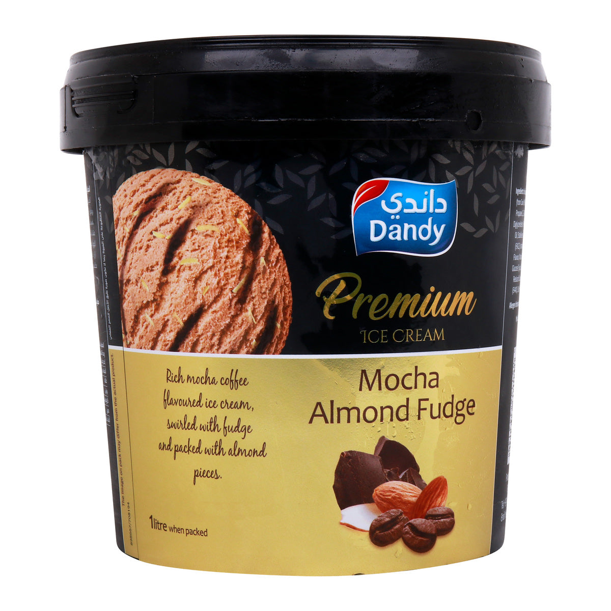GETIT.QA- Qatar’s Best Online Shopping Website offers DANDY PREMIUM MOCHA ALMOND FUDGE ICE CREAM 1 LITRE at the lowest price in Qatar. Free Shipping & COD Available!