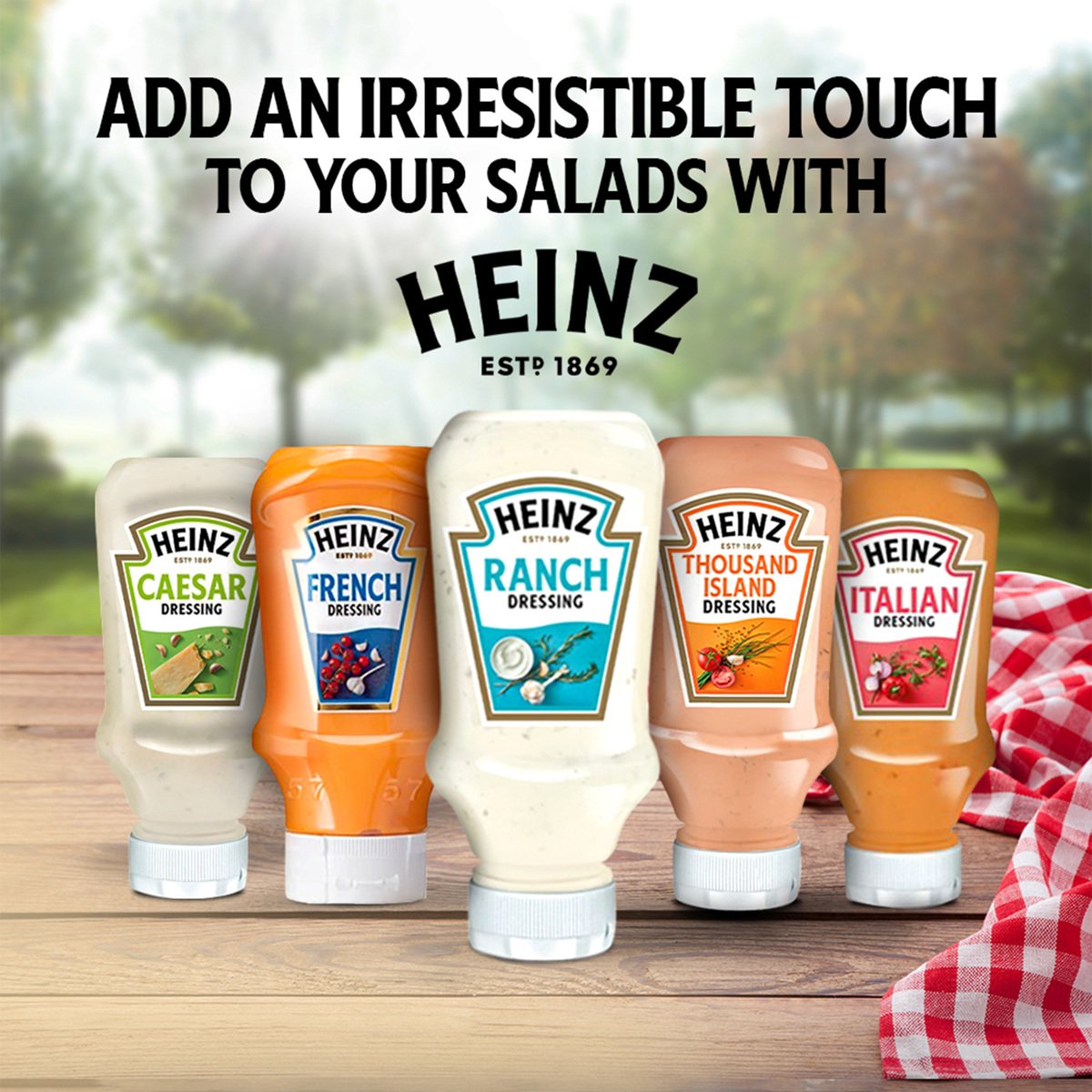 GETIT.QA- Qatar’s Best Online Shopping Website offers HNZ ORIG.RANCH DRESSING 400ML at the lowest price in Qatar. Free Shipping & COD Available!