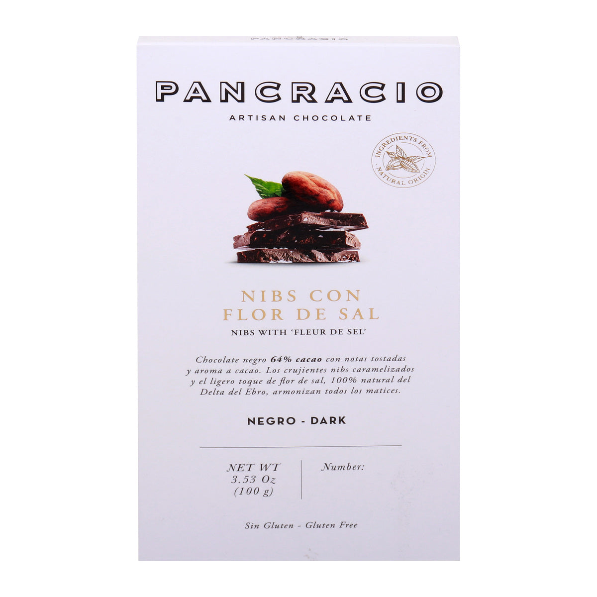 GETIT.QA- Qatar’s Best Online Shopping Website offers PANCR.CHOC NIBS FLEURDESEL100G at the lowest price in Qatar. Free Shipping & COD Available!