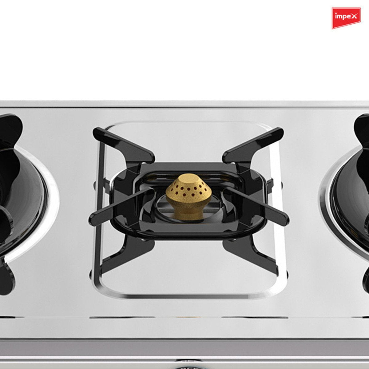 GETIT.QA- Qatar’s Best Online Shopping Website offers IMPEX GAS STOVE IGS-125 3 BURNER at the lowest price in Qatar. Free Shipping & COD Available!