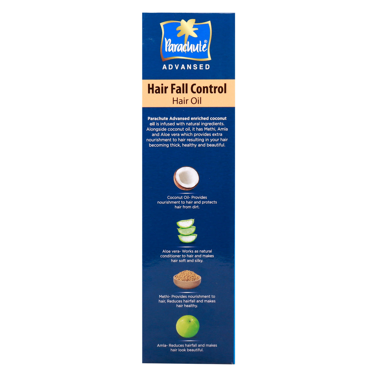 GETIT.QA- Qatar’s Best Online Shopping Website offers PARACHUTE ADVANSED HAIR FALL CONTROL HAIR OIL 150 ML at the lowest price in Qatar. Free Shipping & COD Available!