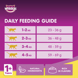 GETIT.QA- Qatar’s Best Online Shopping Website offers WHISKAS CHICKEN DRY FOOD FOR ADULT CATS 1+ YEARS 3 KG
 at the lowest price in Qatar. Free Shipping & COD Available!