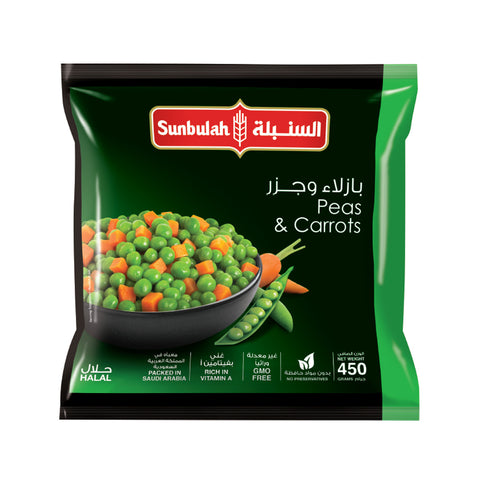 GETIT.QA- Qatar’s Best Online Shopping Website offers SUNBULAH PEAS & CARROTS 450 G at the lowest price in Qatar. Free Shipping & COD Available!