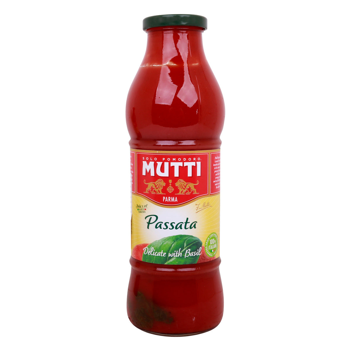 GETIT.QA- Qatar’s Best Online Shopping Website offers MUTTI TOMATOPUREE W/BASIL 700G at the lowest price in Qatar. Free Shipping & COD Available!