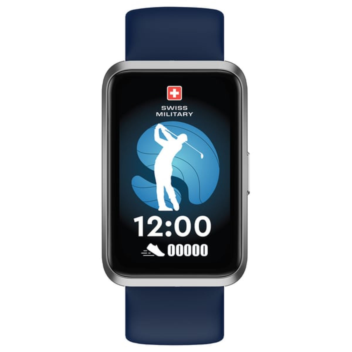 GETIT.QA- Qatar’s Best Online Shopping Website offers SWISS MILITARY RHINE 2 SMART BAND BLUE at the lowest price in Qatar. Free Shipping & COD Available!