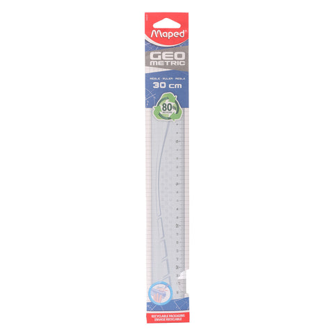 GETIT.QA- Qatar’s Best Online Shopping Website offers MAPED GRAPHIC FLAT RULER 30CM at the lowest price in Qatar. Free Shipping & COD Available!