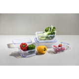 GETIT.QA- Qatar’s Best Online Shopping Website offers LOCK & LOCK RECTANGULAR FOOD CONTAINER-- 1 L-- CLEAR-- HPL817 at the lowest price in Qatar. Free Shipping & COD Available!