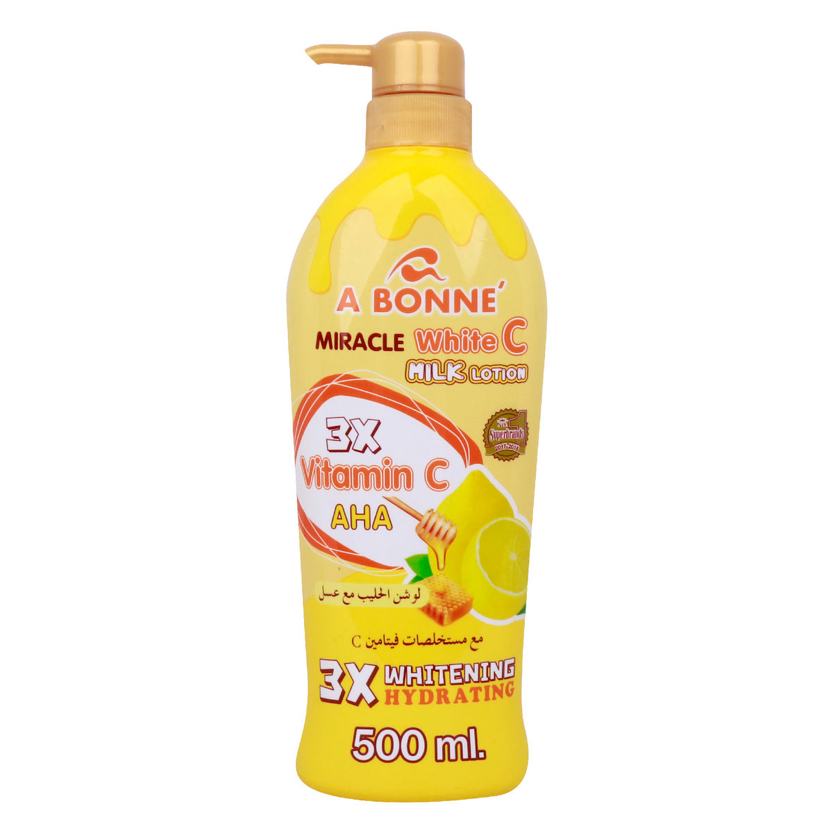 GETIT.QA- Qatar’s Best Online Shopping Website offers A BONNE MIRACLE WHITE C MILK LOTION 500 ML at the lowest price in Qatar. Free Shipping & COD Available!