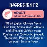 GETIT.QA- Qatar’s Best Online Shopping Website offers PURINA FELIX SENSATIONS JELLIES WITH SALMON AND TOMATO FLAVORS CAT FOOD 85 G
 at the lowest price in Qatar. Free Shipping & COD Available!