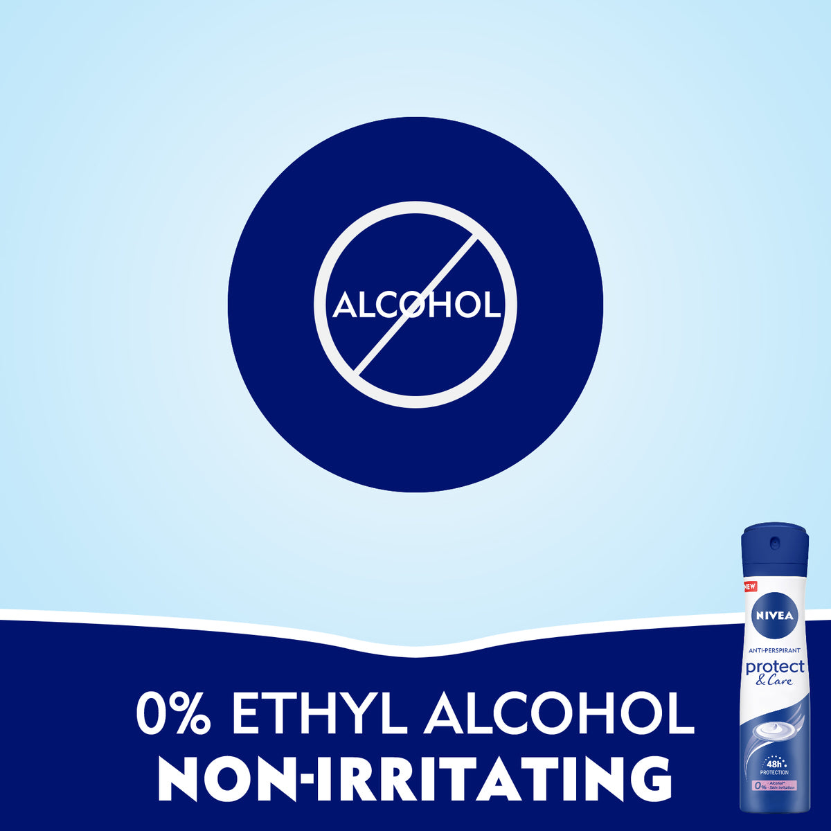 GETIT.QA- Qatar’s Best Online Shopping Website offers NIVEA ANTIPERSPIRANT SPRAY FOR WOMEN PROTECT & CARE 150 ML at the lowest price in Qatar. Free Shipping & COD Available!